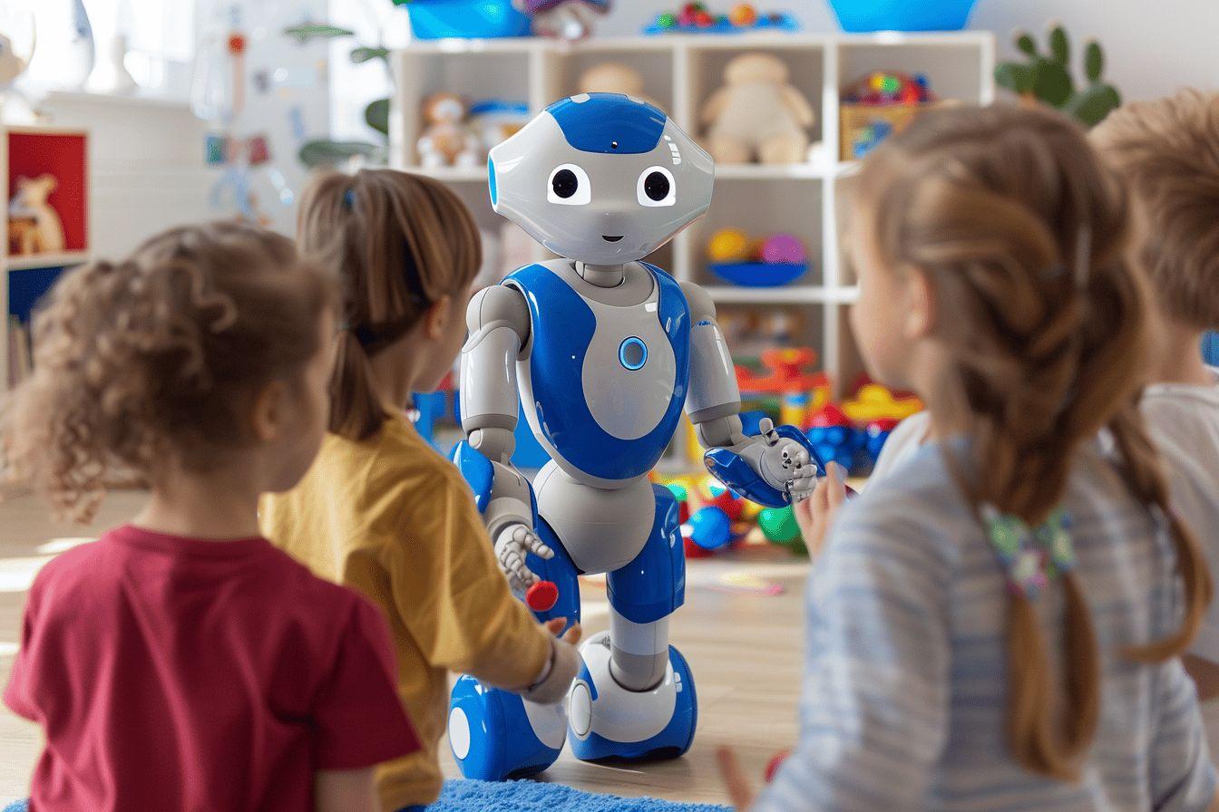 Nao, le robot humanoïde français qui parle et interagit avec les enfants