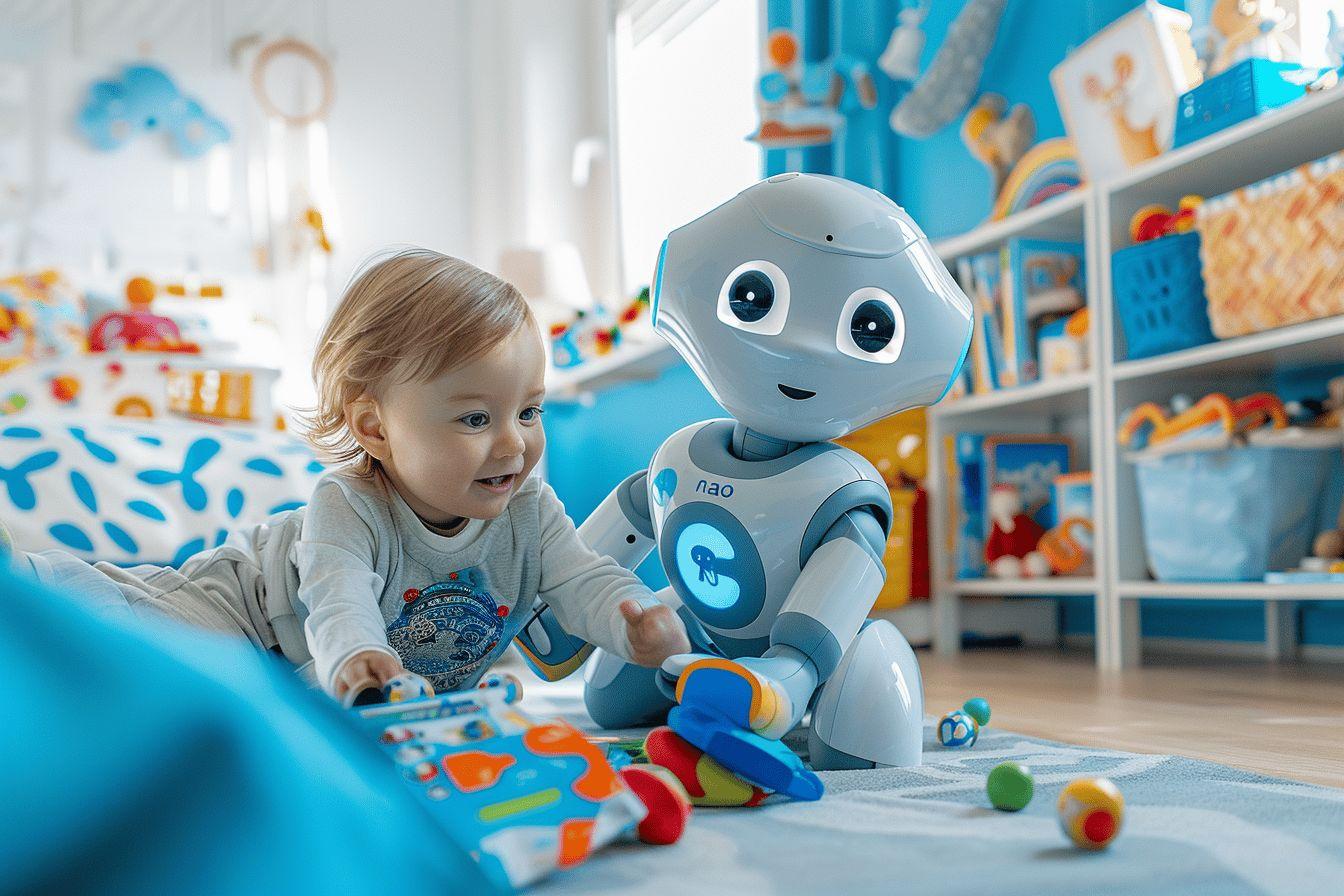 Nao, le robot humanoïde français qui parle et interagit avec les enfants