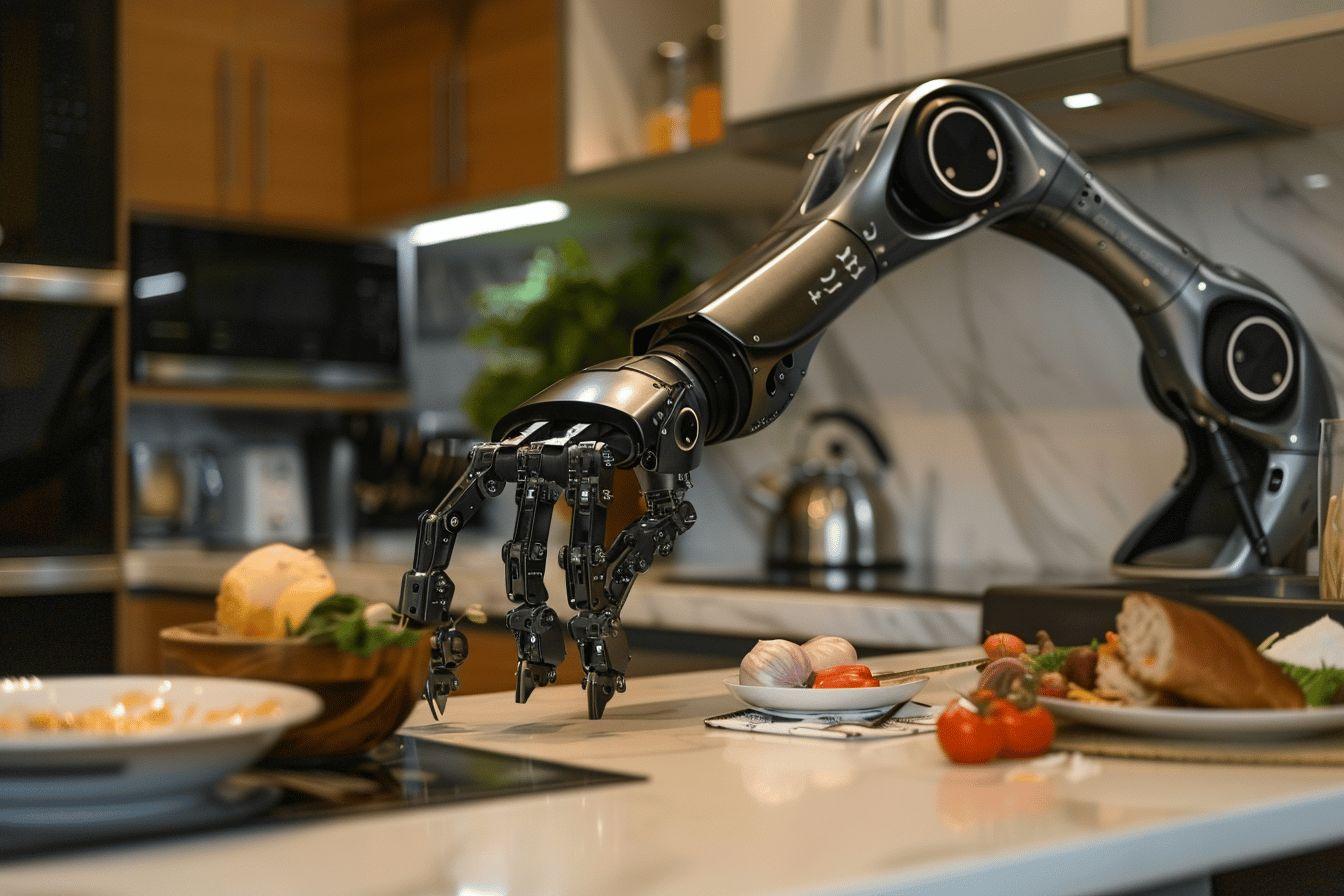 Bras robotisé industriel et d'aide au repas : solutions innovantes pour l'automatisation et l'assistance