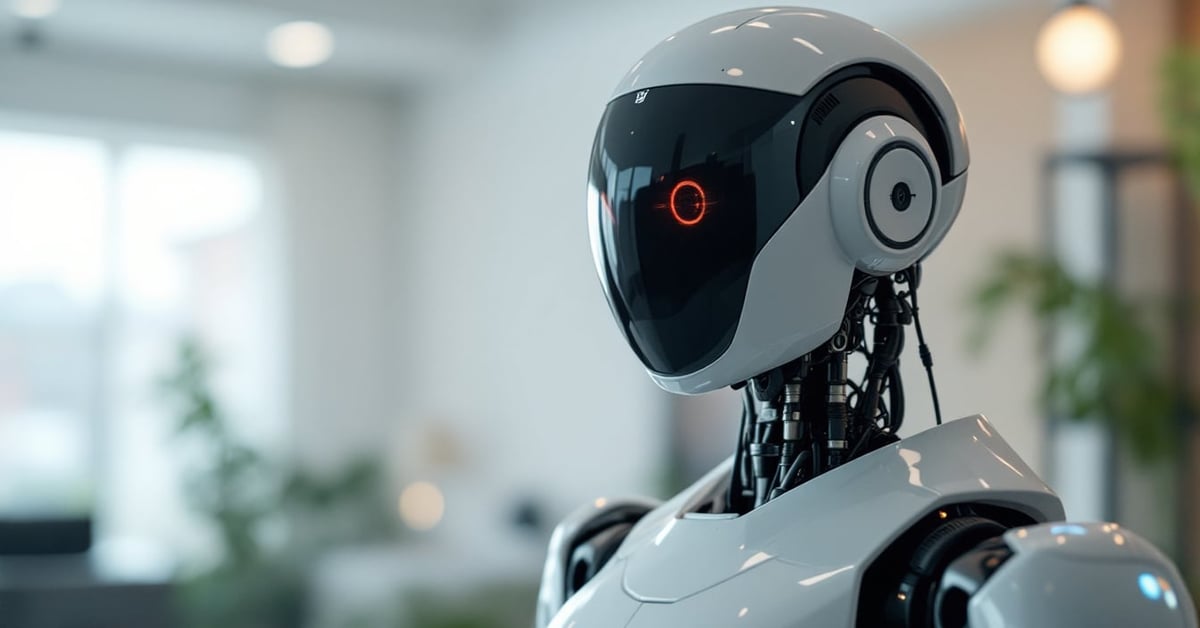 Robot humanoïde XPeng Iron Bird en position debout dans un environnement moderne