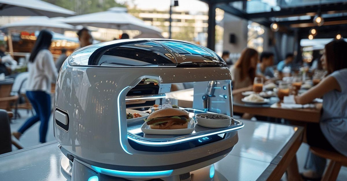 Robot serveur restaurants prix location avantages restauration featured