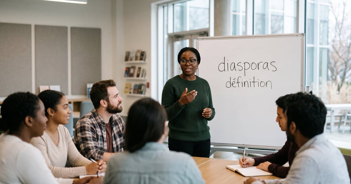 Diasporas définition : communautés migrantes unies par leurs racines culturelles et leur identité partagée