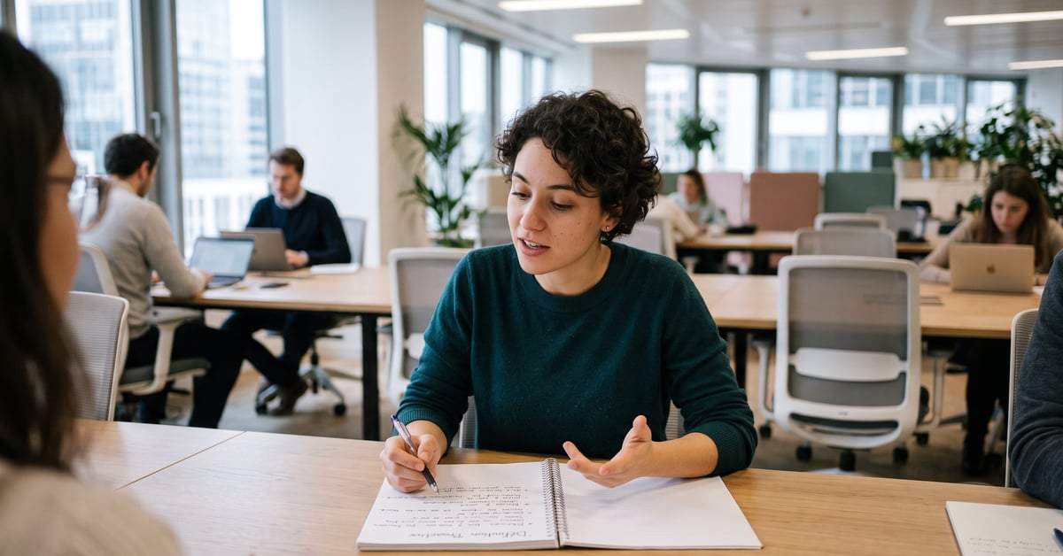définition proactive : une personne en action anticipant les défis avec détermination et initiative