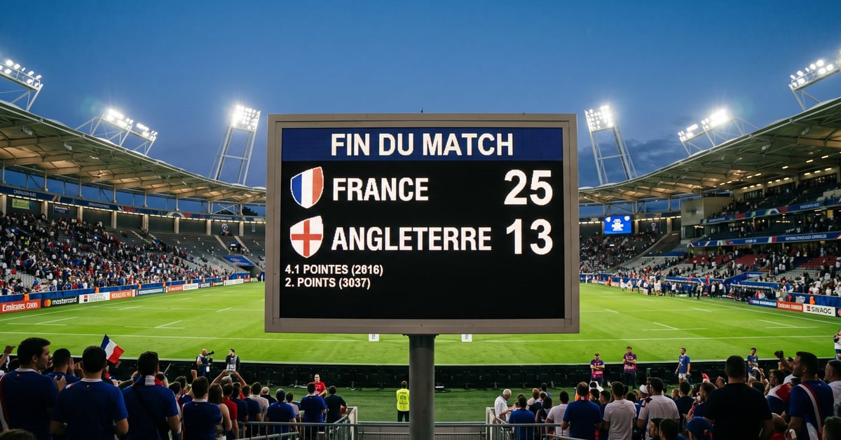 Résultat match France Angleterre - confrontation entre les deux équipes nationales
